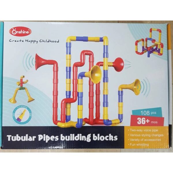tubular Pipes Building Blocks *108 PC
