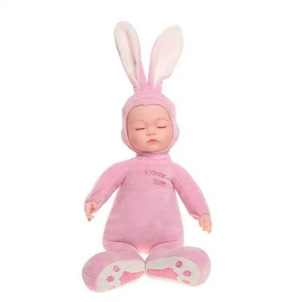 Electric Velvety Cotton Plush Doll Voice and Light