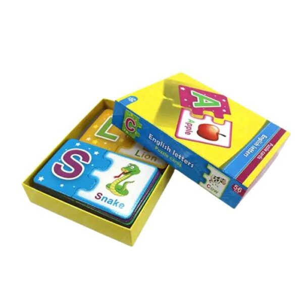 Alphabet Puzzle Cards-Learn & Play 56PCS
