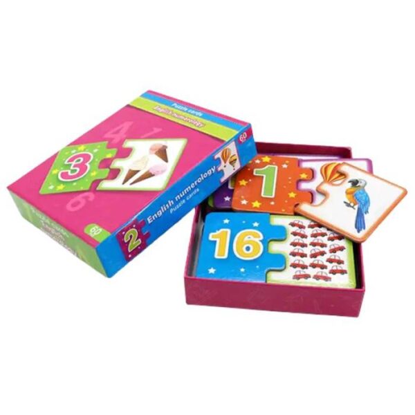 Numbers Puzzle Cards-Learn & Play 60 PCS