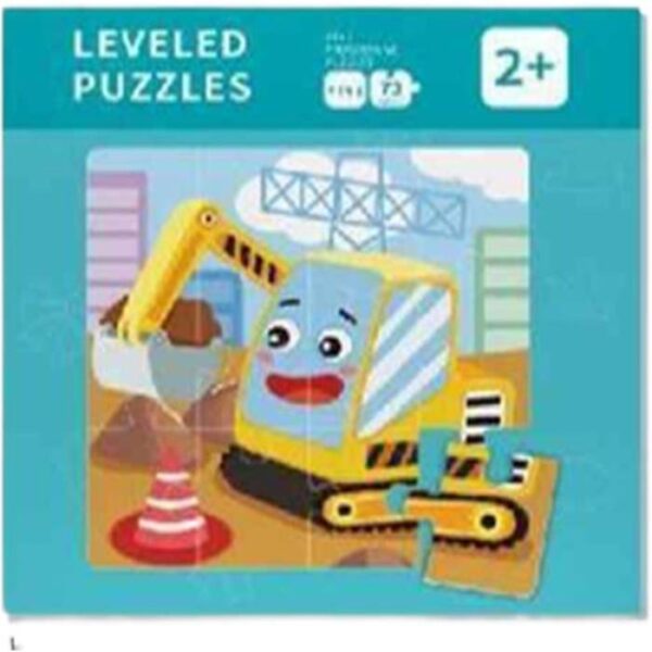 Leveled Puzzle 4in1 -73 PCs
