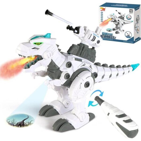 DIY Spray Dinosaur Robot
