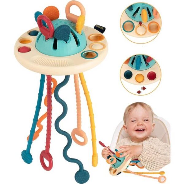 Fun Flags Puller Toy