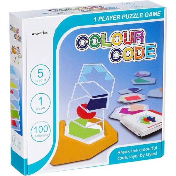 Color Code Logic Puzzle Game - 18pcs