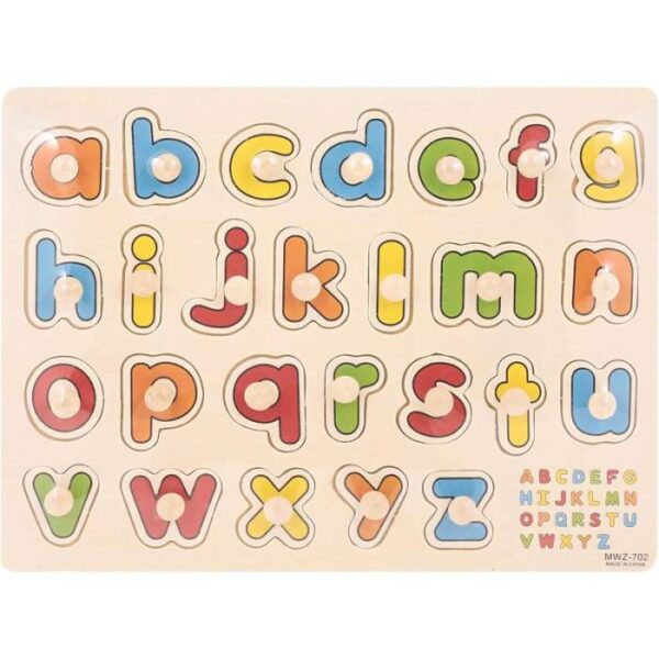 SmallAlphabet Wooden Puzzle