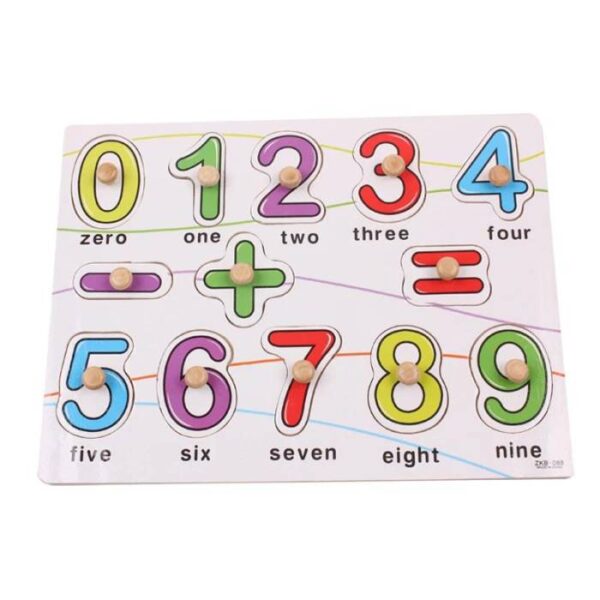Wooden Math Puzzle