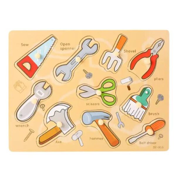 Tools Wooden Puzzle