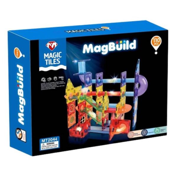 Marble Mag Build Magnetic Tiles
