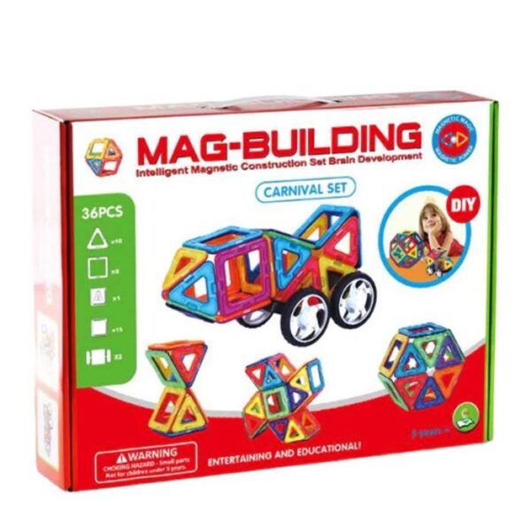 Mag- Building Blocks,Carnival 56PCS