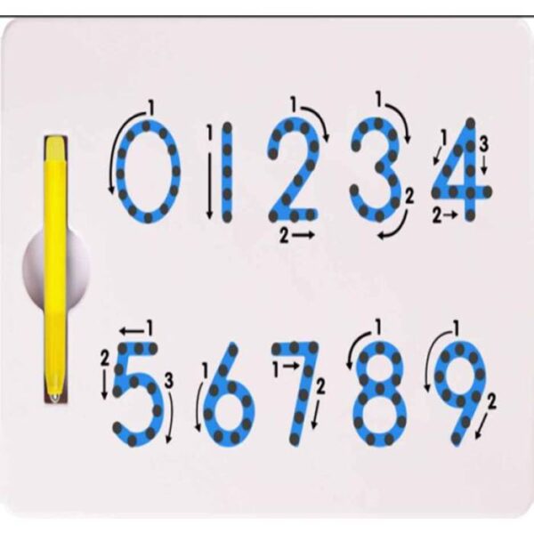 Magnetic writing Numbers Board-SZ