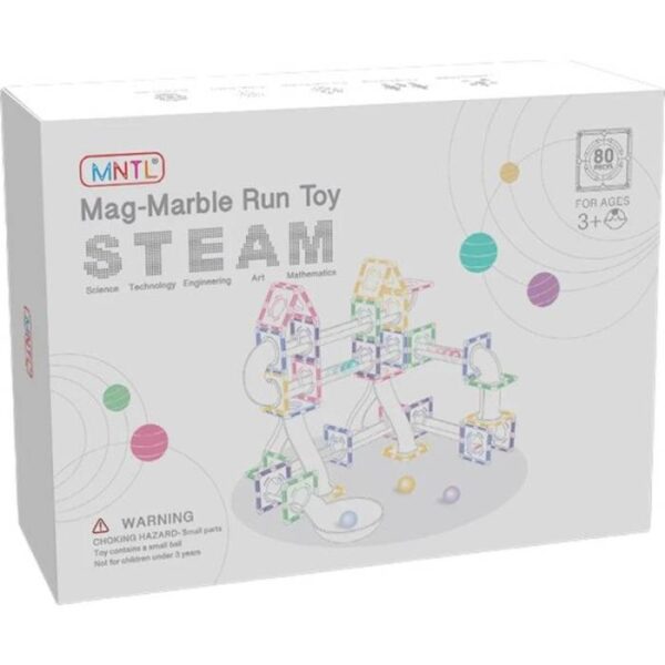 Magnatic Tiles Mag-Murble Run Toy 80 PCS