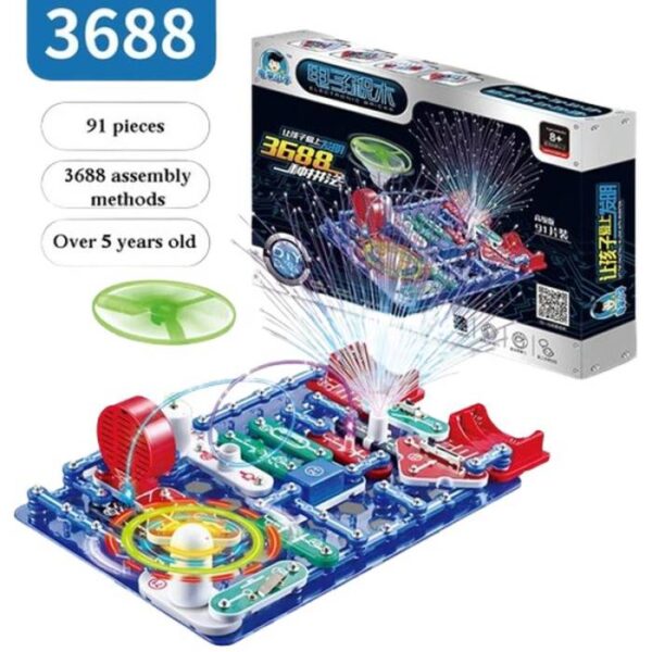Electronic Circuit Bricks Kit