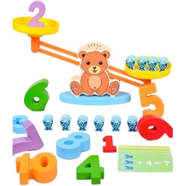 Bear Number Value Learning Scale