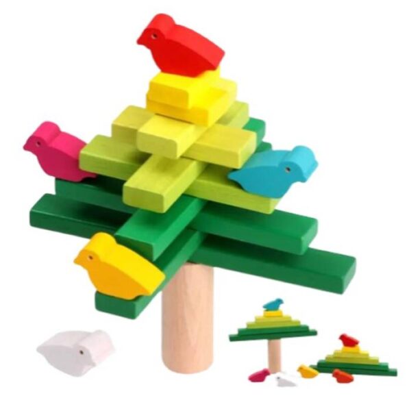 Balanced Bird Wooden Toy