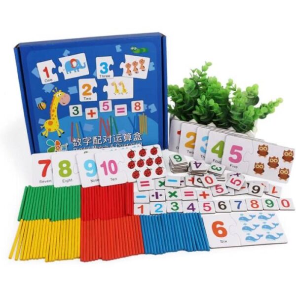 Digital Math & Matching learning Toy