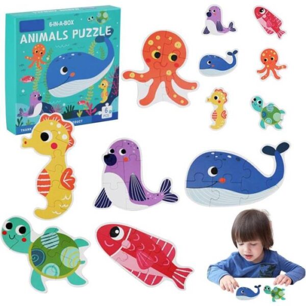 Animals Wooden Puzzle