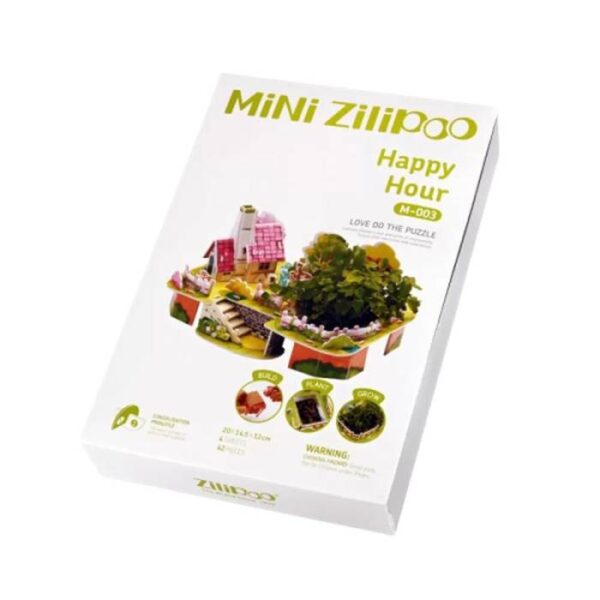 Happy Hours 3D Puzzle - Bulid - Plant-Grow