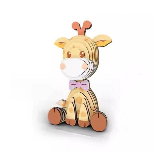 3D Giraffe Art & Puzzel
