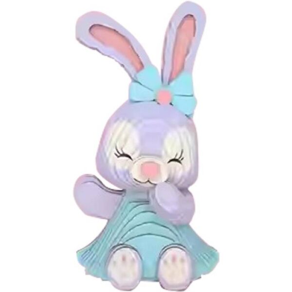 JISAW Cuddle Bunny- 3D Art Puzzle