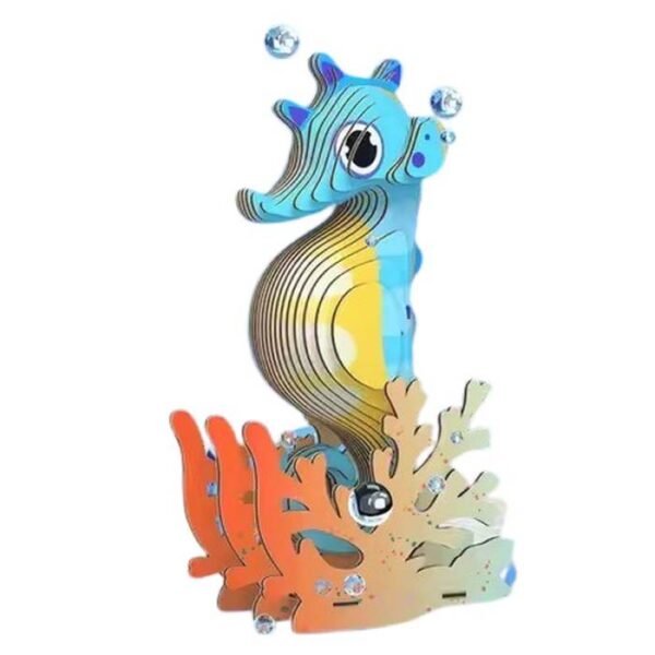 JISAW Flower Crown Rabbit - 3D Art Puzzle