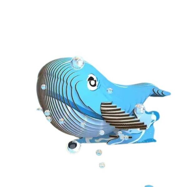 JISAW whale- 3D Art Puzzle