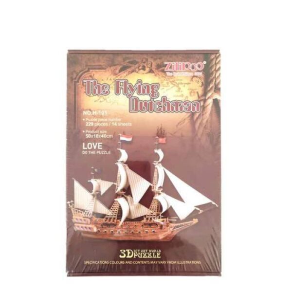 The Flying Dutchman 3D Ship Puzzle