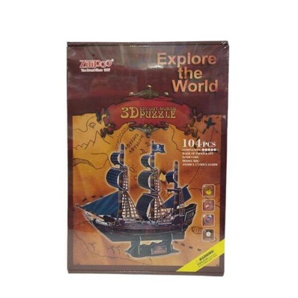 Explore the world 3D Puzzle