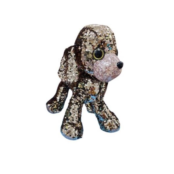 Dog Sparkling sequin Plush toy