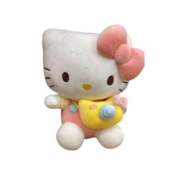 Hello Kitty Soft and Cuddly, HQ Plush Toy,with her bag