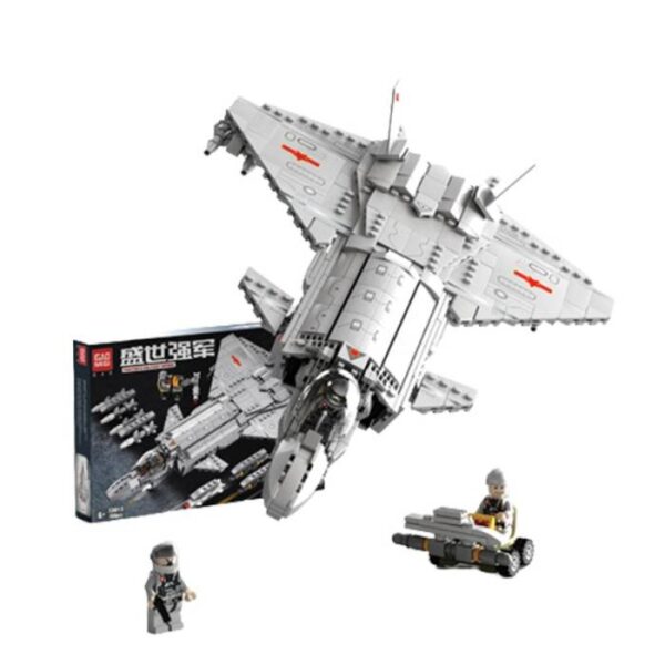 Fighter Military Aircraft Building Blocks