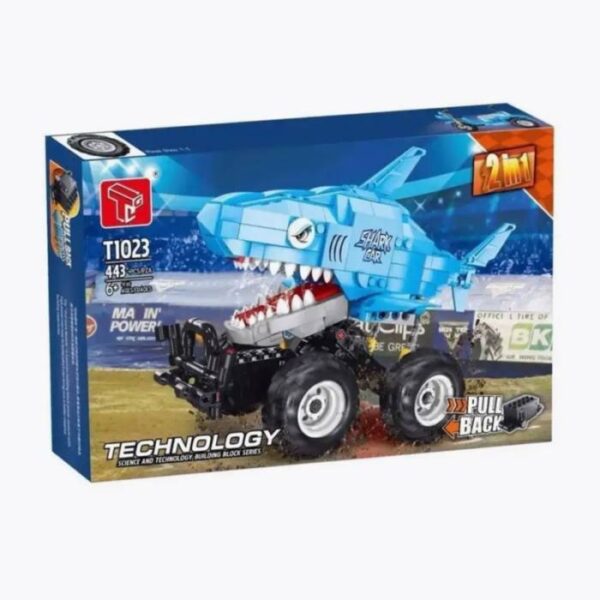 Shark Building Blocks Racing Car