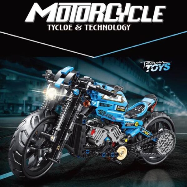 MotorcycileBlocks Building