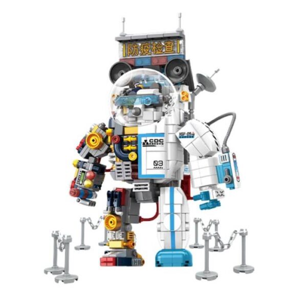 Pandemic Robot Building Blocks