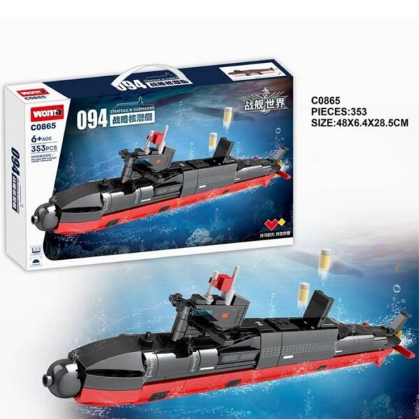 Nuclear Submarine Building Blocks