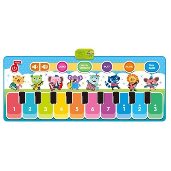 Piano Animal Music Mat ( 60*148 cm )
