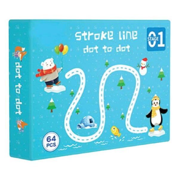 Stroke Line Tracing- The First Step Of Learning Writing 64 PCs