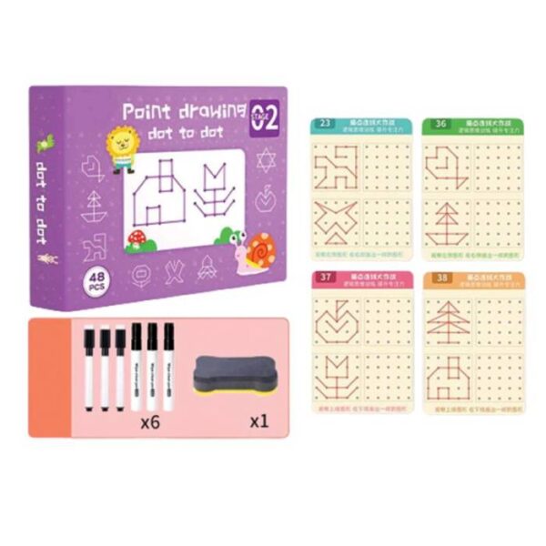 Line Tracing- The First Step Of Learning Writing 64 PCs