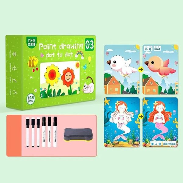 Point Drawing Dot to Dot 128 PCS