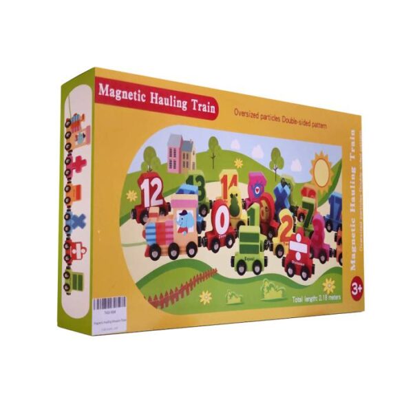 Magnetic Hauling Wooden Train