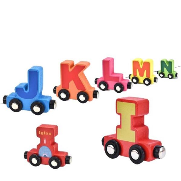 Letter Magnatic tow Car