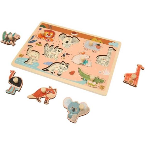 Zoo Animal wooden Puzzle