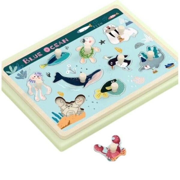 Sea Animals Wooden Puzzle