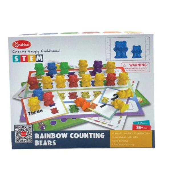 Colorful Conunting Bear Set