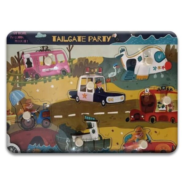 Tailgate Party wooden Puzzle