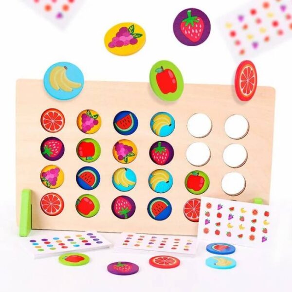 Fruit Match Learning Puzzle