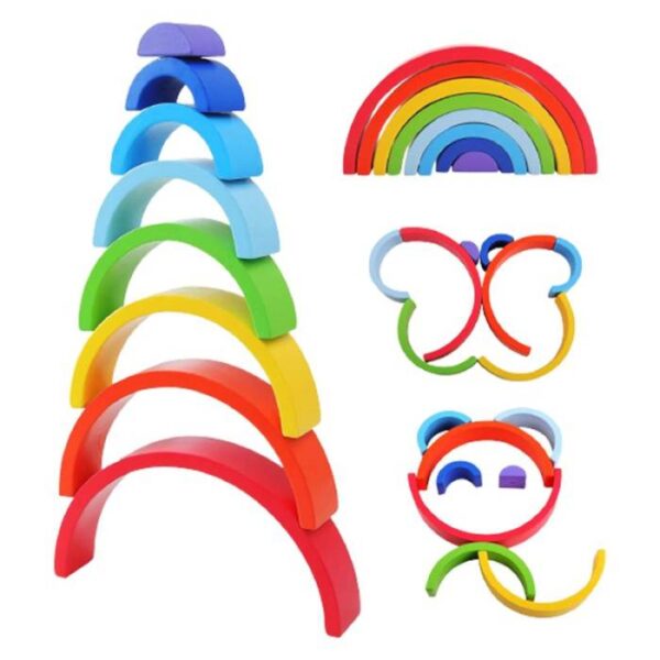 Rainbow Building Blocks