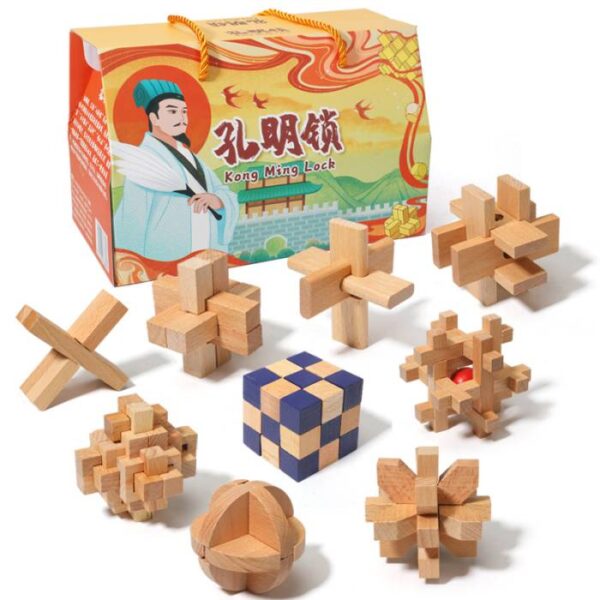 King Ming Locks Wooden Puzzles