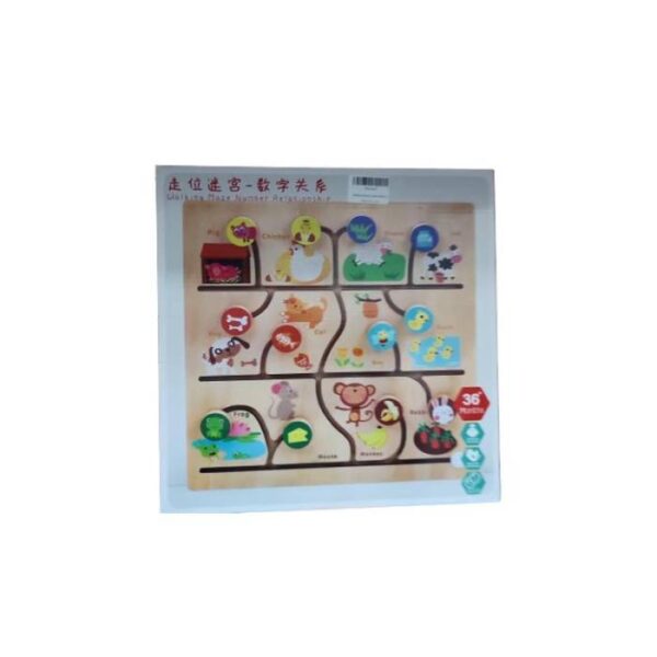 Walking Maze number Ralation