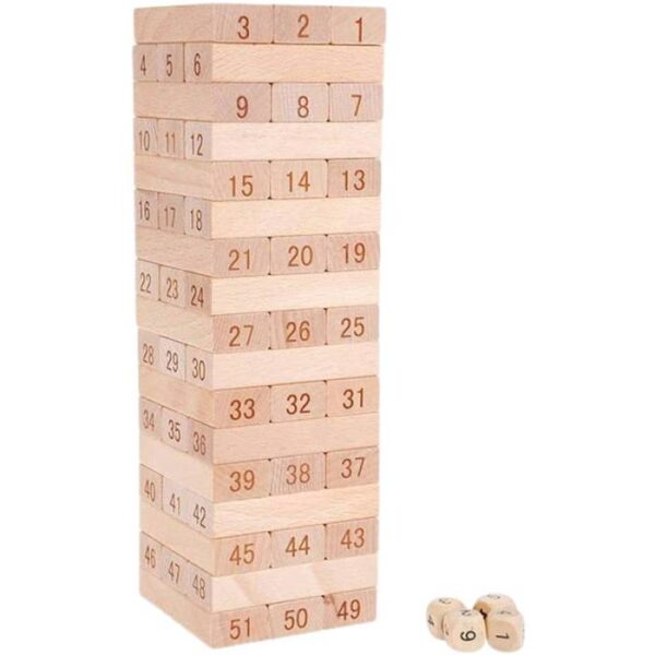 Beech Wood Jenga