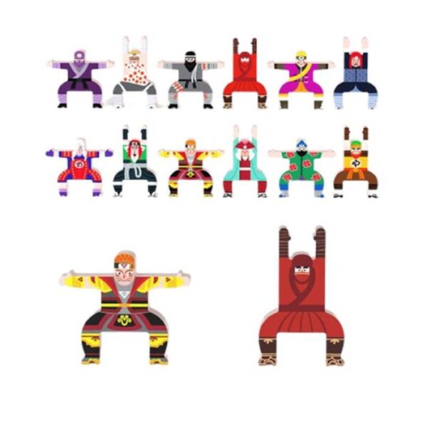 Hercules Ninja Stack Heights- Educational Wood